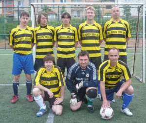 Equipe de football en maillots SPORTAMO