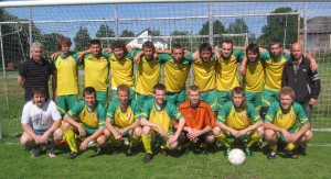 Equipe de football en maillots SPORTAMO