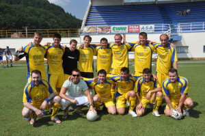 Equipe de football en maillots SPORTAMO