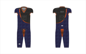 Návrh dresu na americký fotbal Bison Sportswear