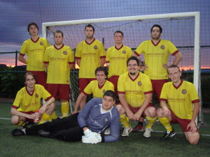 Equipe de football en maillots SPORTAMO