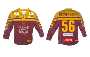 Návrh grafiky hokejového dresu Bison Sportswear