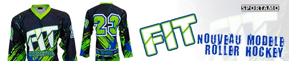 Maillot FIT roller hockey personnalisé